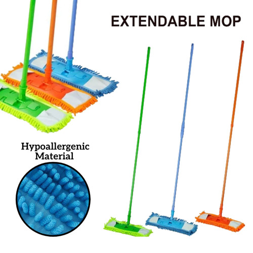 360 extendable mop - mop, microfibre