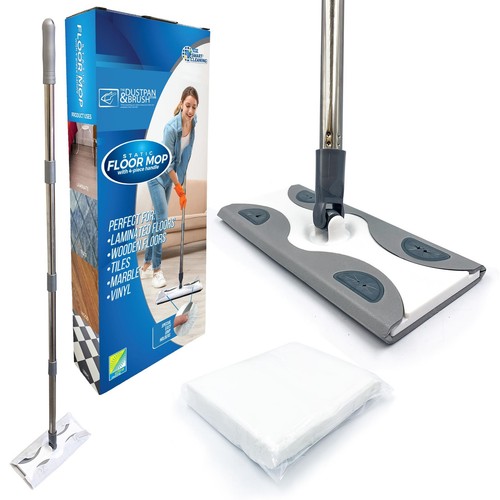 Floor mop with - mop, flat