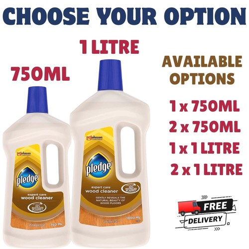 Pledge wood floor cleaner - wood,