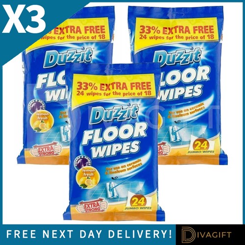Duzzit floor wipes lemon - 3,